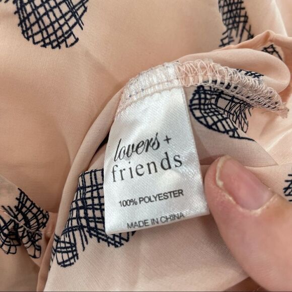 Revolve Lovers + Friends Crosshatch Heart Puff Sleeve Top - Picture 8 of 8